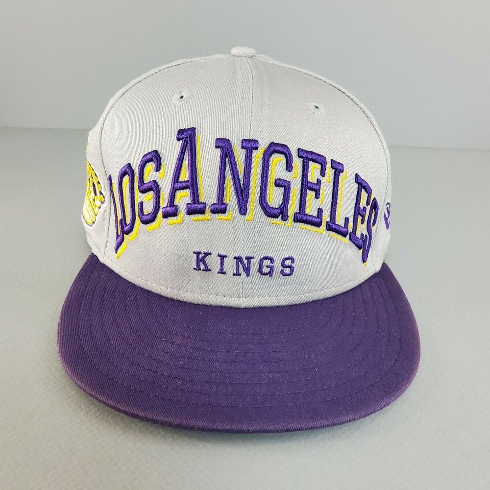 New Era Los Angeles Kings Grey Snapback Hat